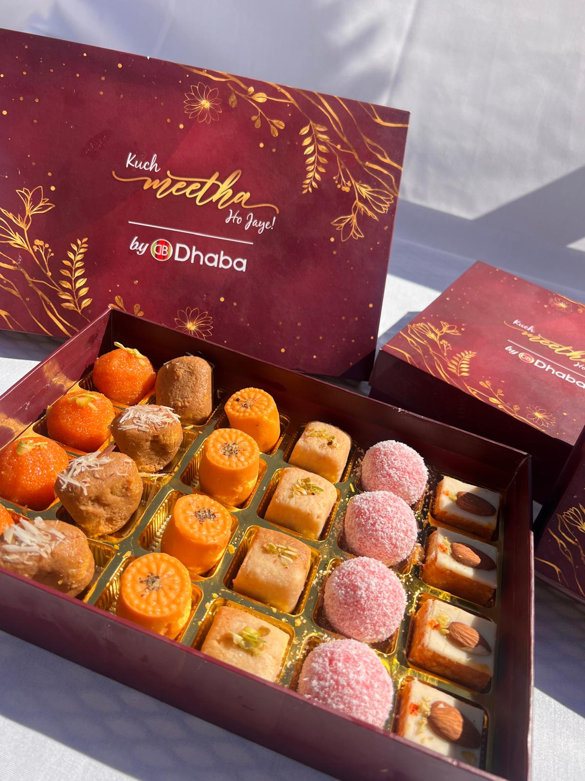 Chef's Mithai Collection Set - 24 Pieces