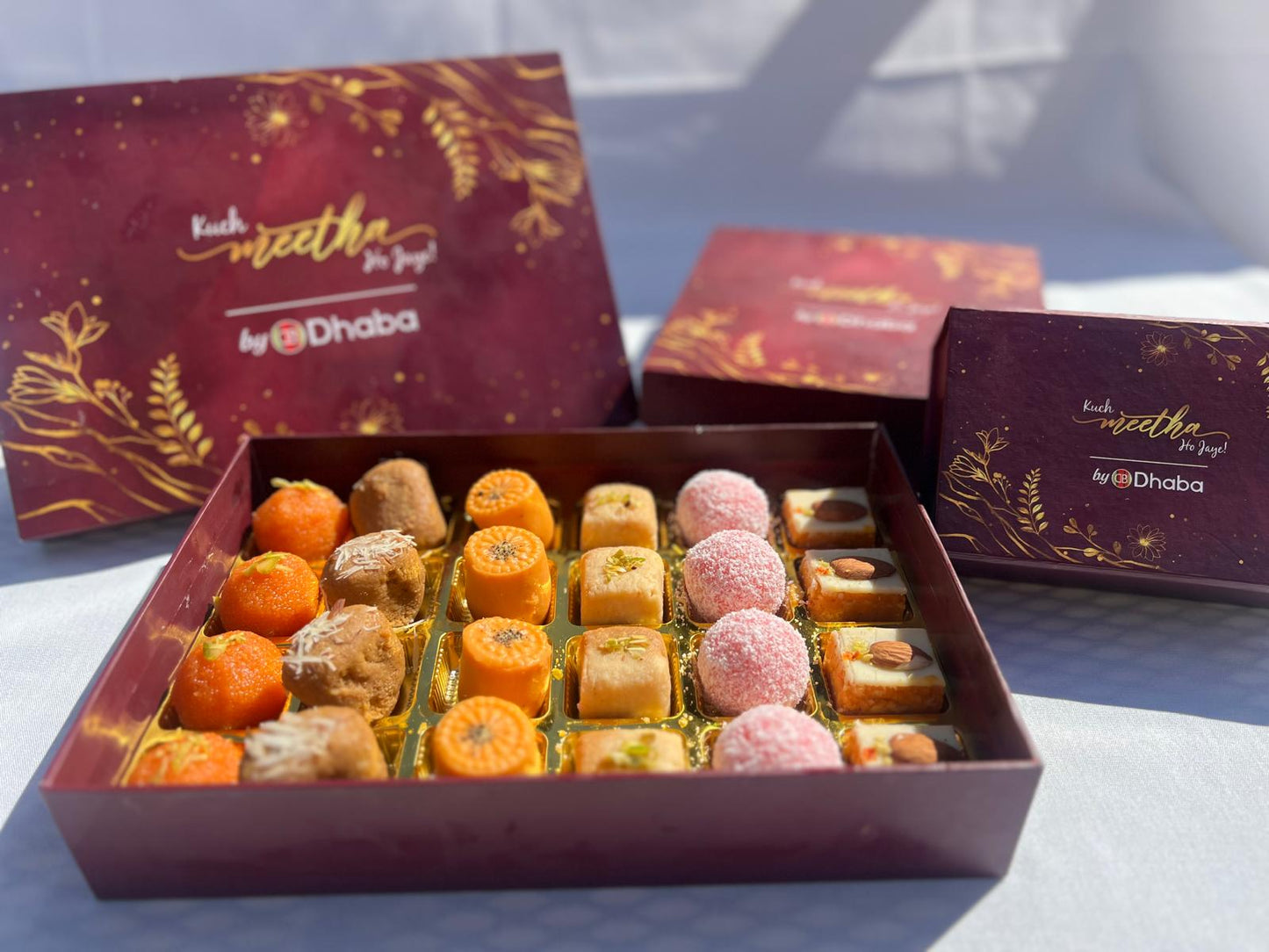 Chef's Mithai Collection Set - 24 Pieces