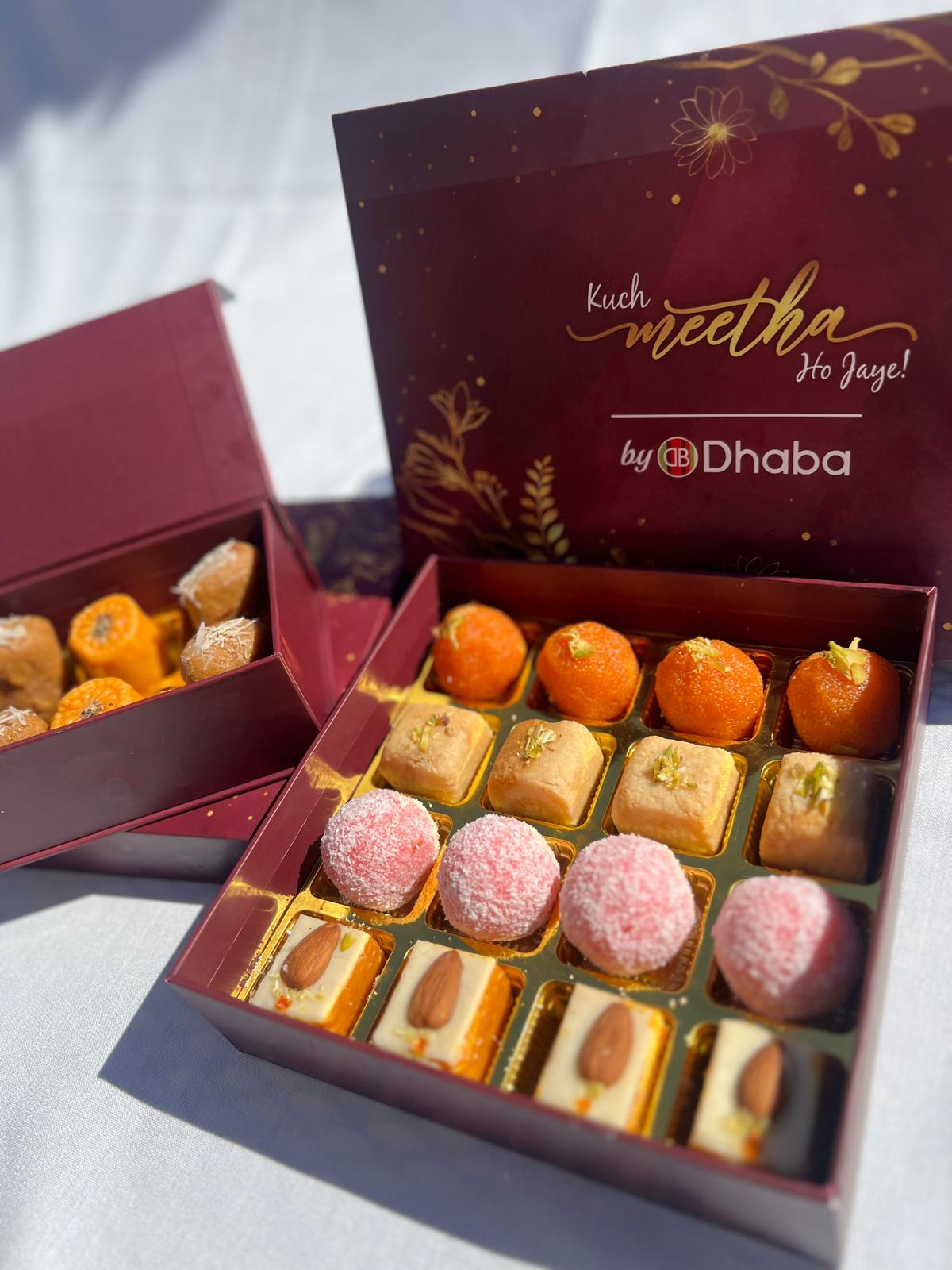 Chef's Mithai Collection Set - 16 Pieces