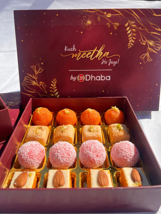 Chef's Mithai Collection Set - 16 Pieces