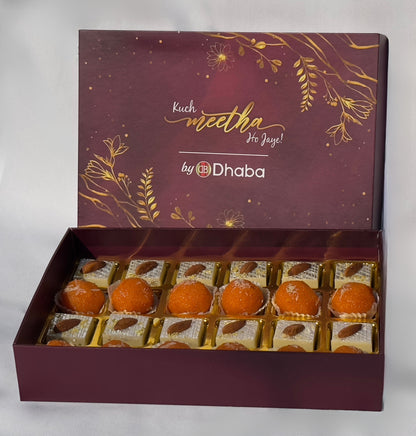 Chef's Mithai Collection Set - 24 Pieces